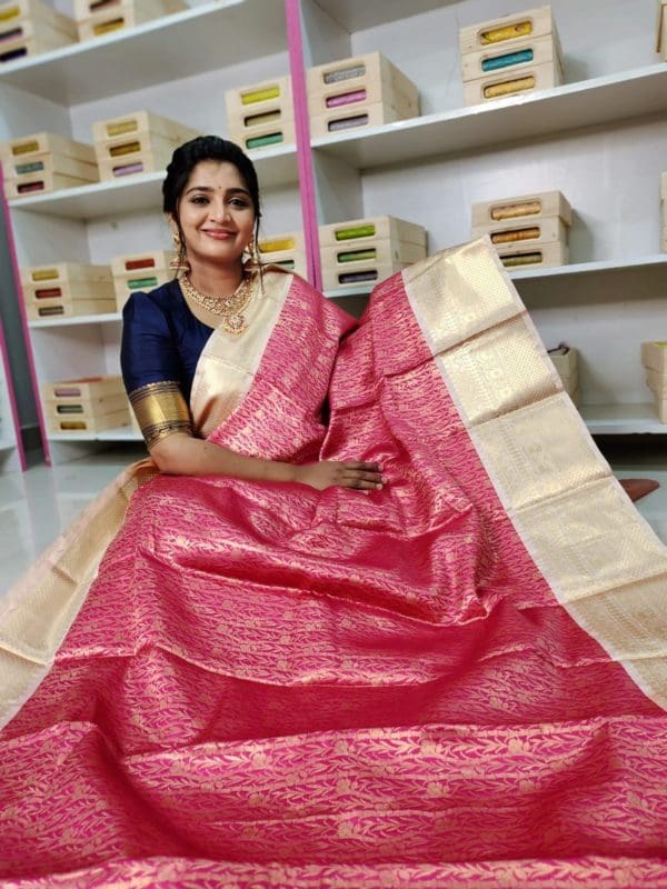 Soft banarasi silk saree