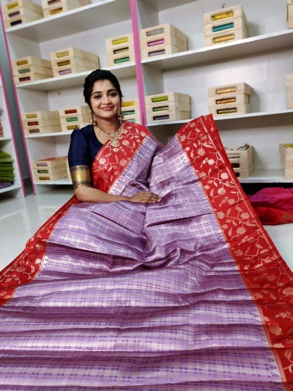 Soft banarasi silk saree