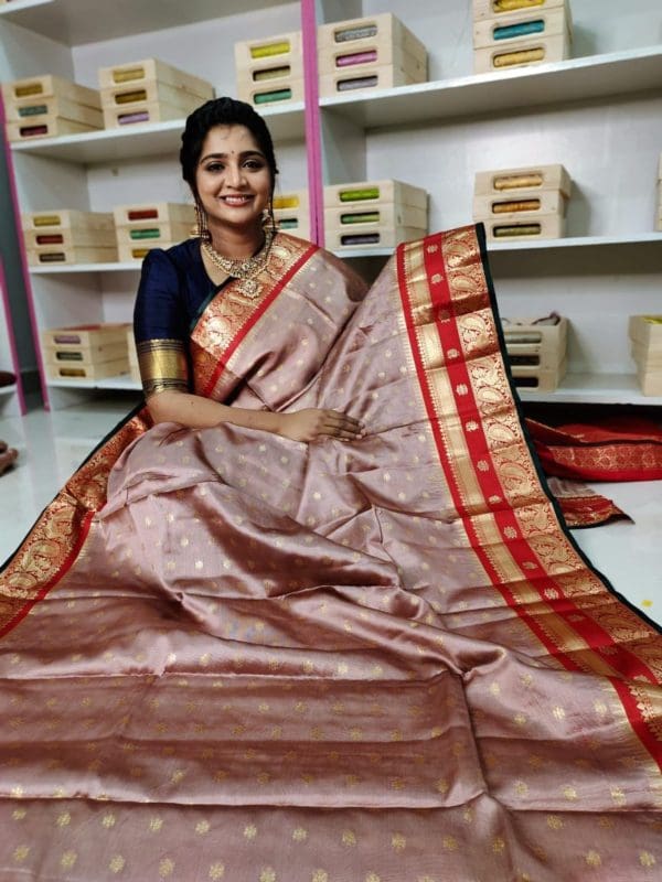 Soft banarasi silk saree