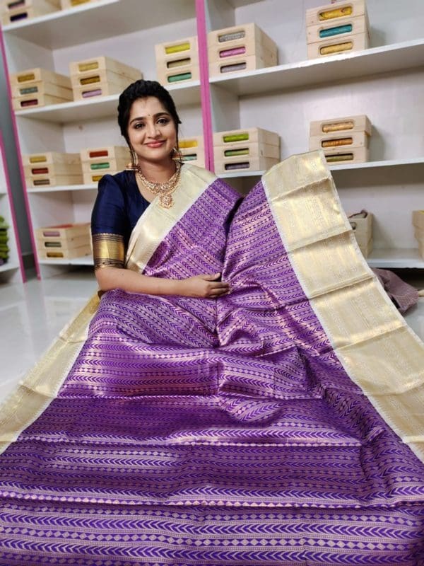 Soft banarasi silk saree