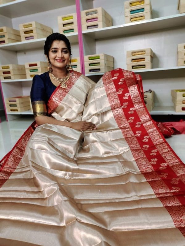 Soft banarasi silk saree