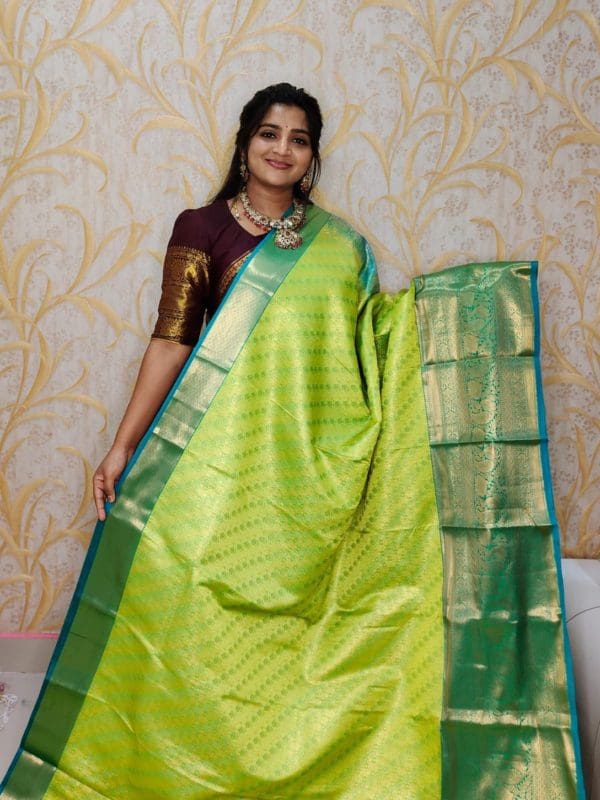70%Tishu kanchi pattu saree