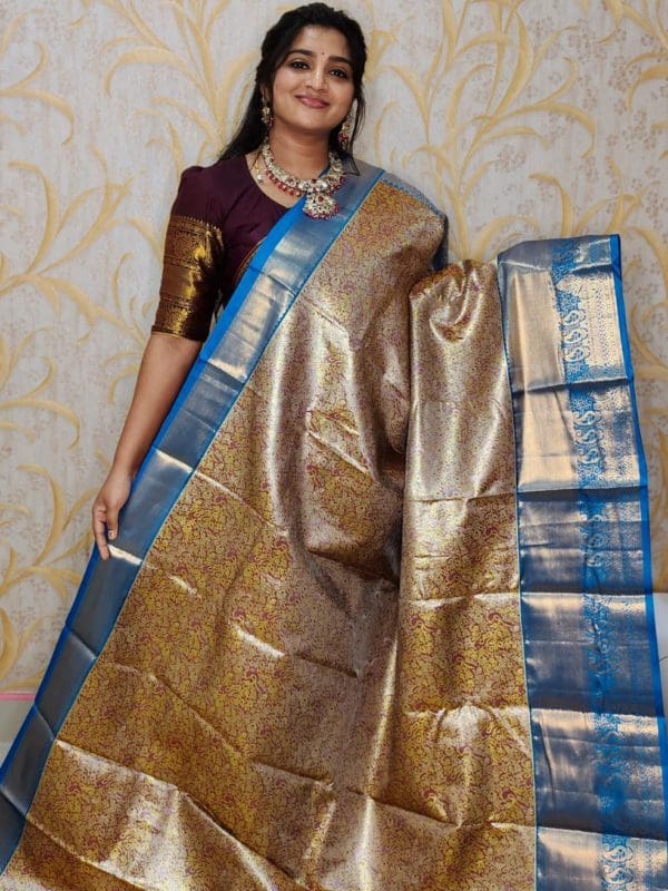 70%Tishu kanchi pattu saree