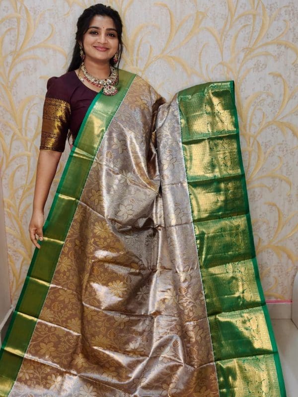 70%Tishu kanchi pattu saree