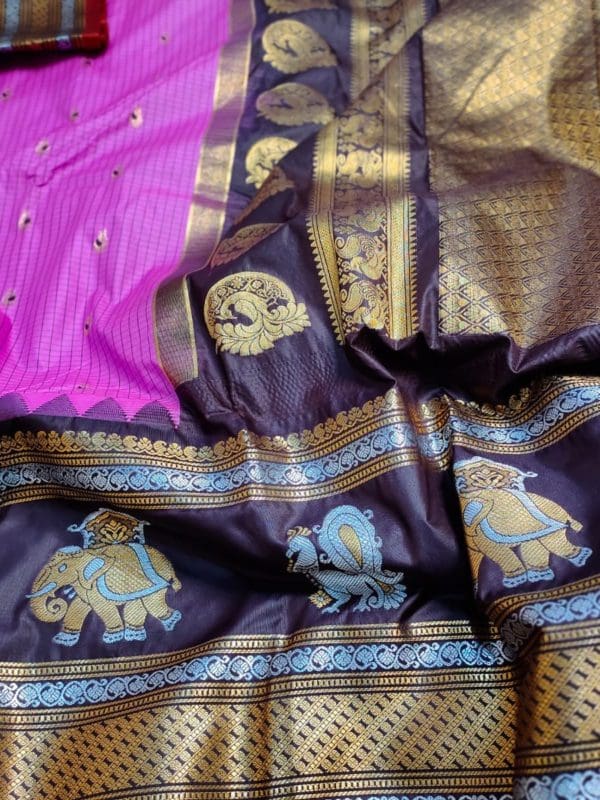 Premium gadwal silk saree