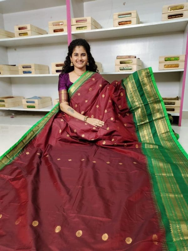premium gadwal silk saree
