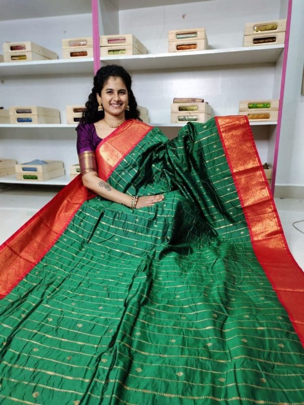 premium gadwal silk saree