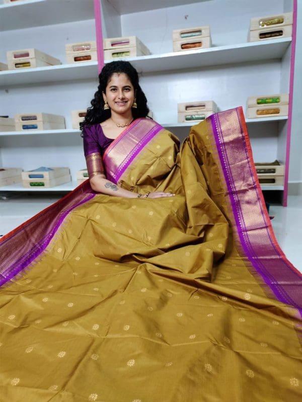 Premium gadwal silk saree