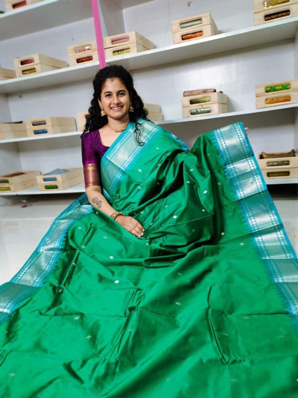 Gadwal silk saree
