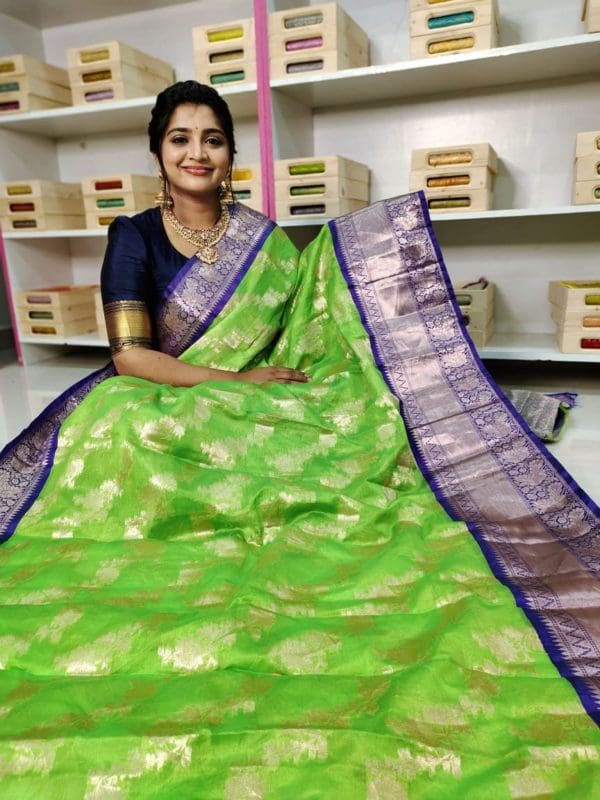 Soft banarasi silk saree