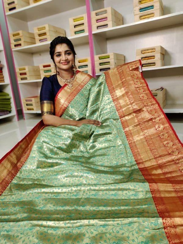 Soft banarasi silk saree