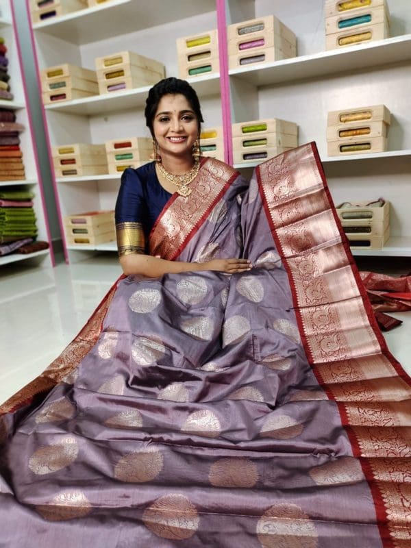 Soft banarasi silk saree