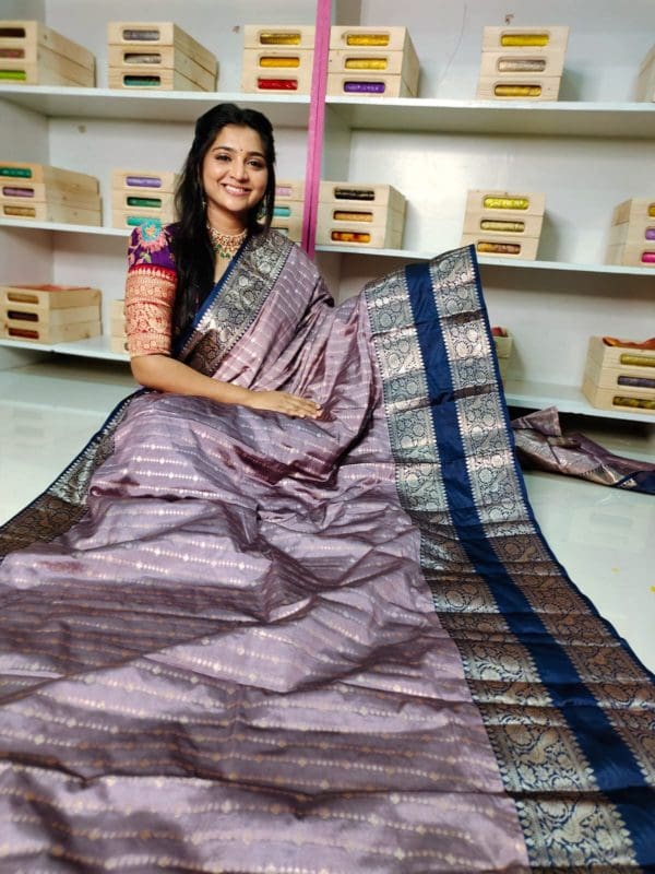 Soft banarasi silk saree