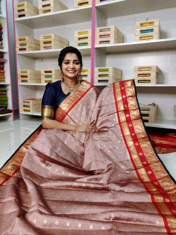 Soft banarasi silk saree
