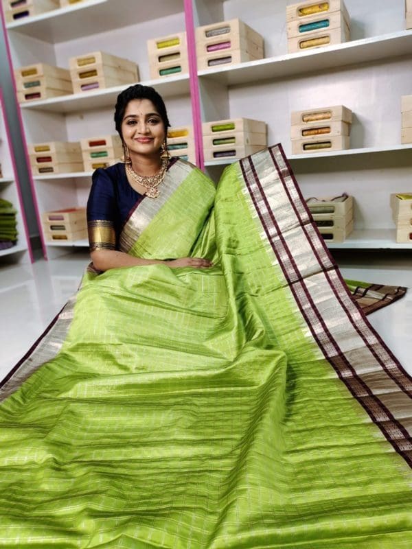 Soft banarasi silk saree