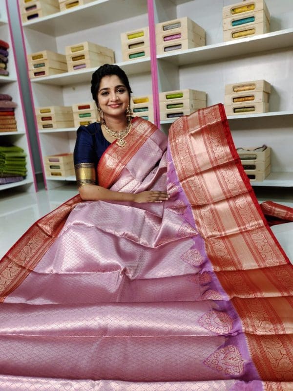 Soft banarasi silk saree