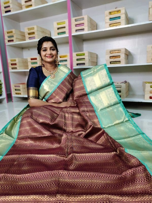 Soft banarasi silk saree