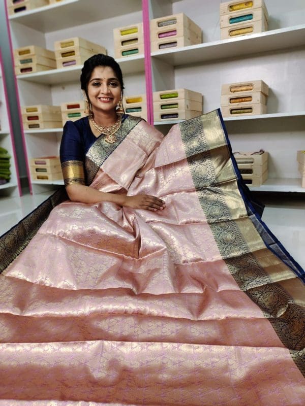 Soft banarasi silk saree