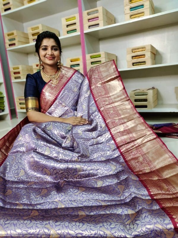 Soft banarasi silk saree