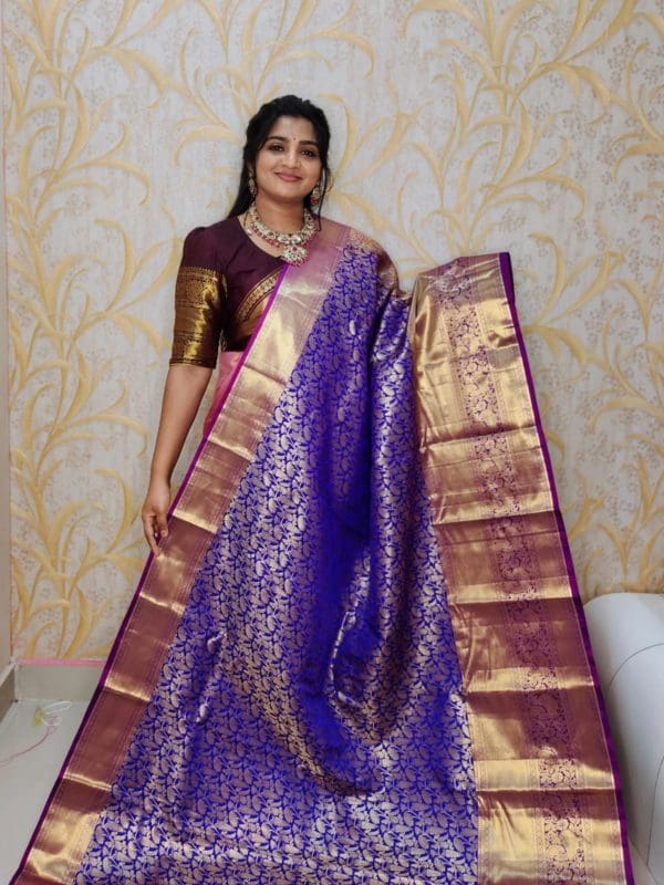 Tishu kanchi pattu saree