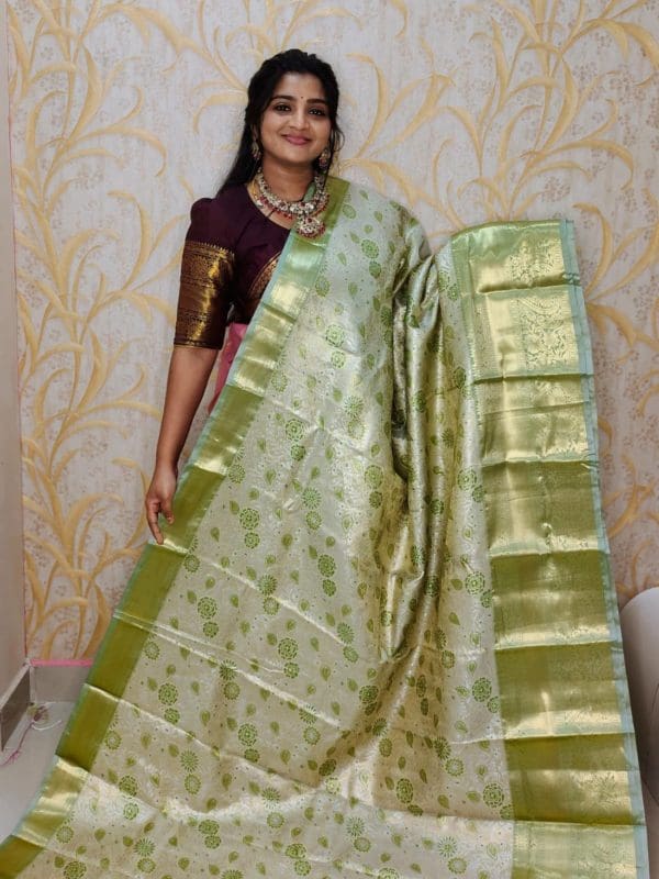 70%Tishu kanchi pattu saree