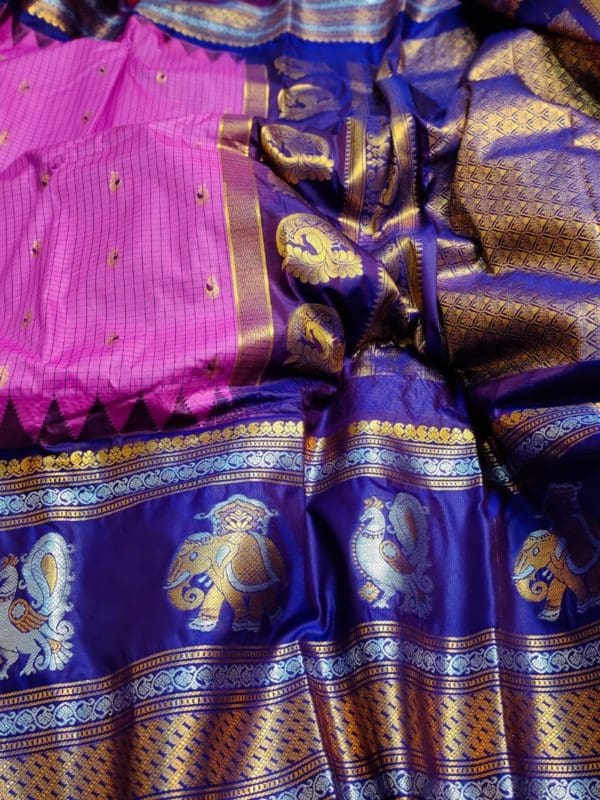 Premium gadwal silk saree