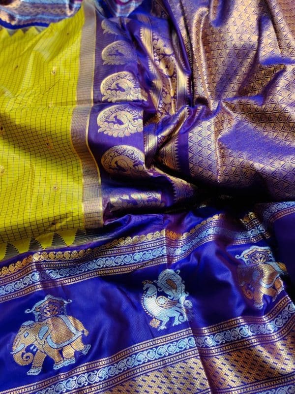 Premium gadwal silk saree