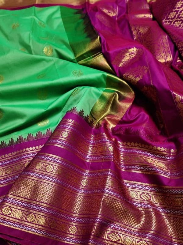 Premium gadwal silk saree