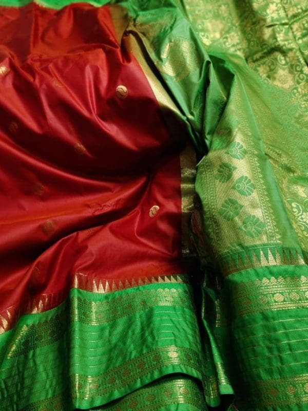 Premium gadwal silk saree