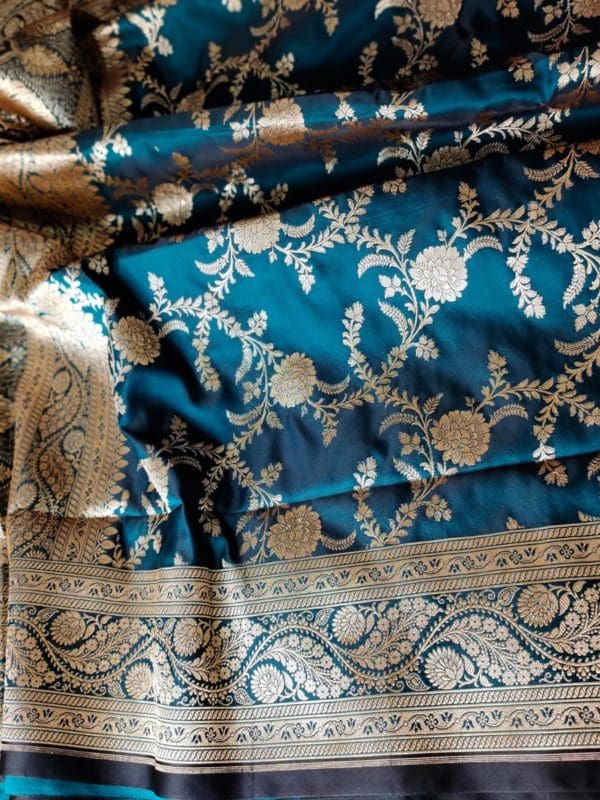 50% offer pure handloom banarasi katan silk saree