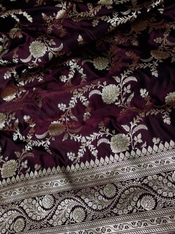 50% offer pure handloom banarasi katan silk saree