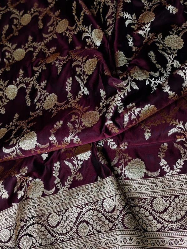 50% offer pure handloom banarasi katan silk saree