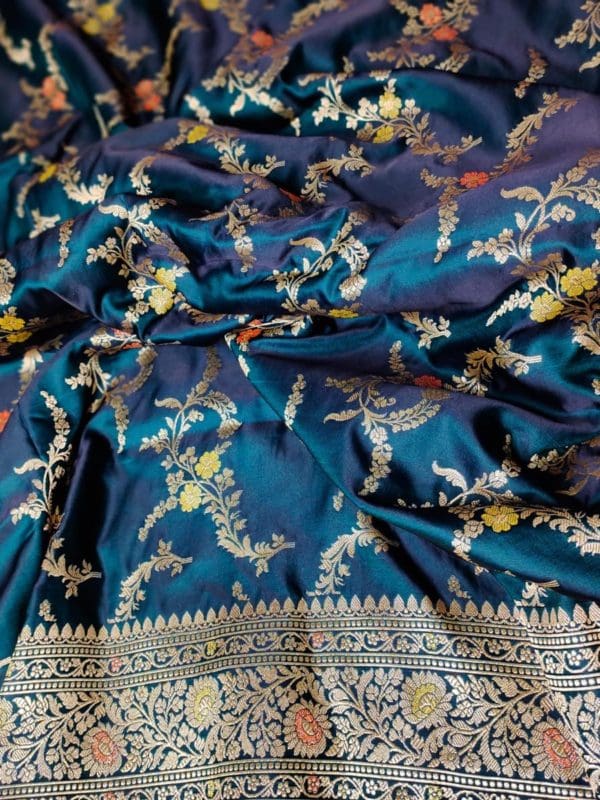 50% offer pure handloom banarasi katan silk saree