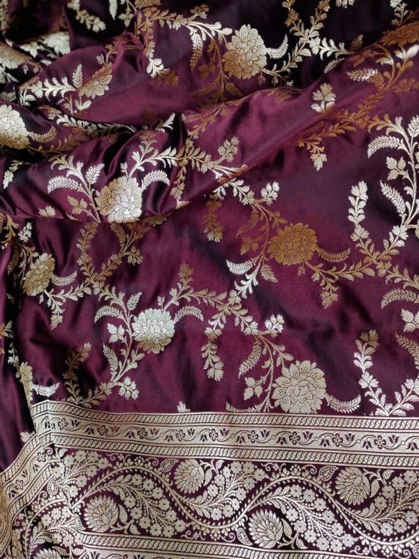 50% offer pure handloom banarasi katan silk saree