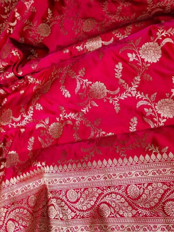 50% offer pure handloom banarasi katan silk saree