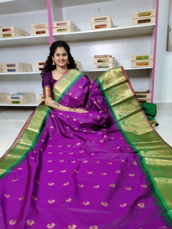 premium gadwal silk saree
