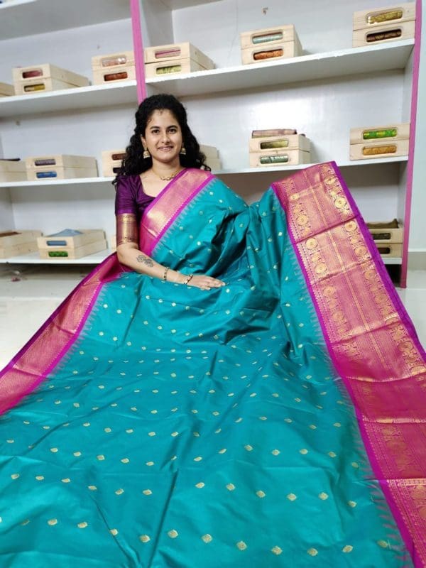 premium gadwal silk saree