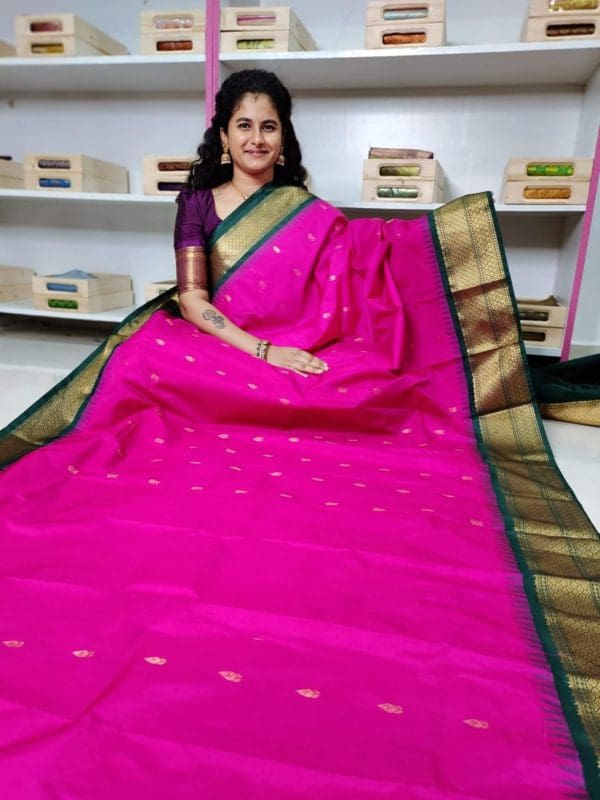 premium gadwal silk saree