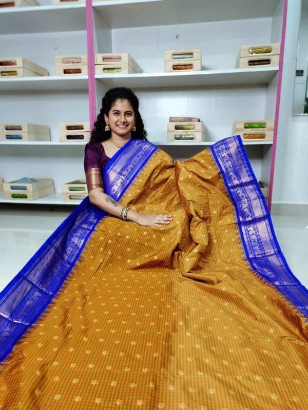premium gadwal silk saree