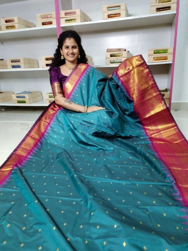 premium gadwal silk saree