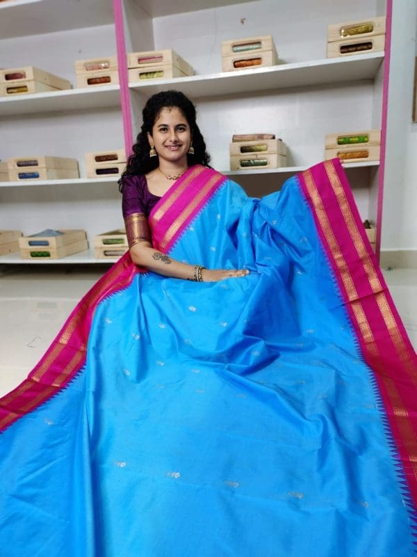 premium gadwal silk saree