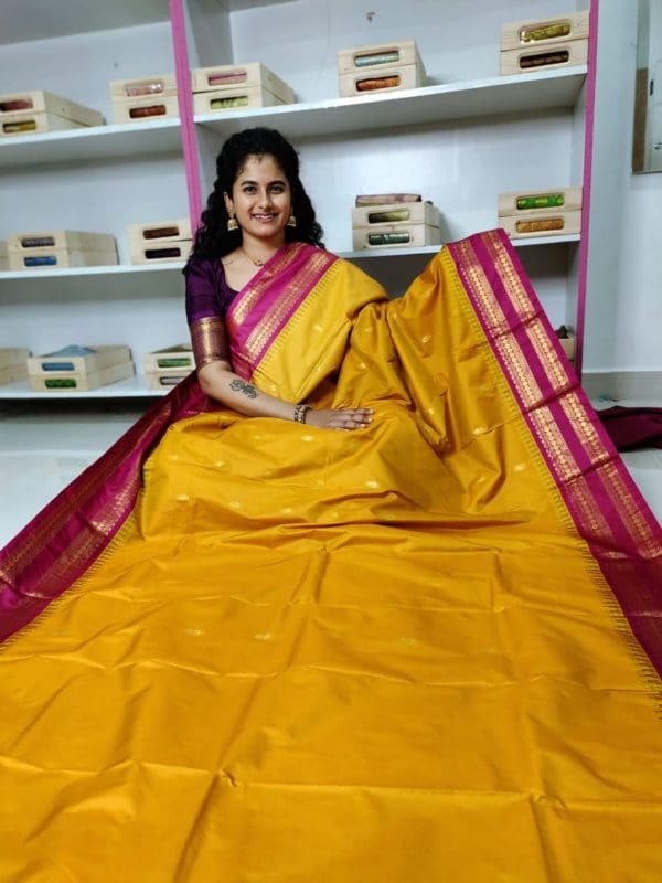 premium gadwal silk saree