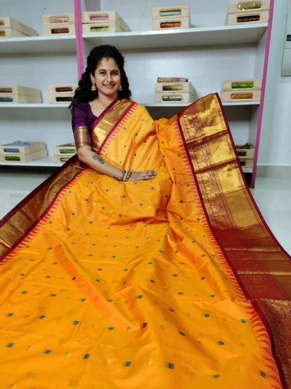 premium gadwal silk saree