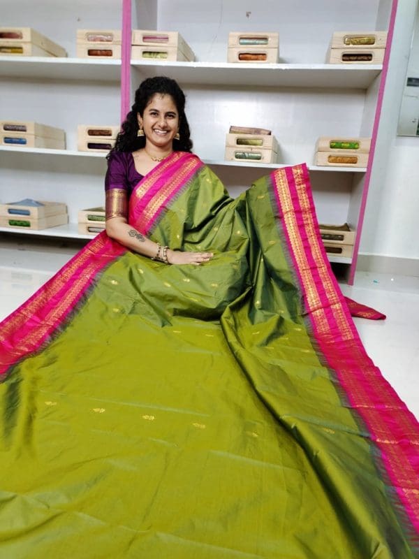 premium gadwal silk saree