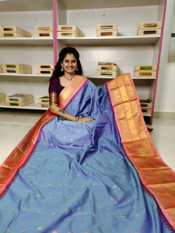 premium gadwal silk saree
