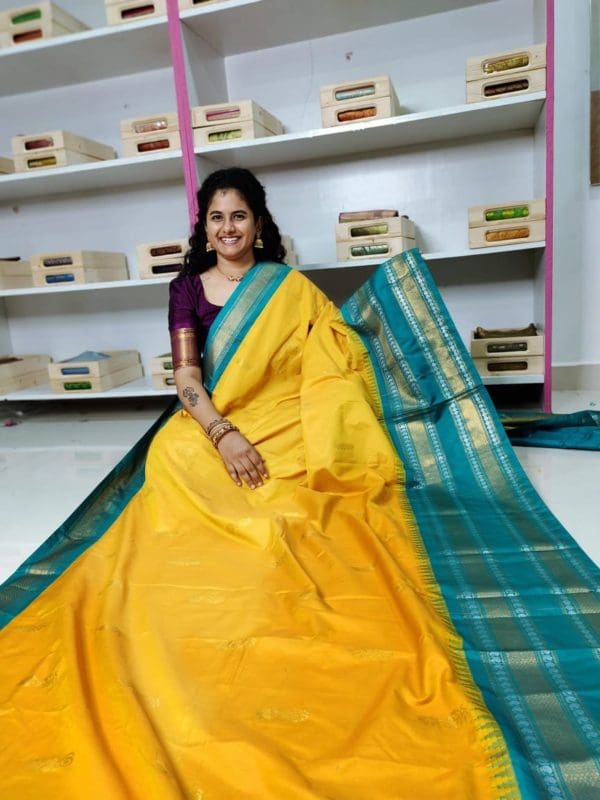 premium gadwal silk saree