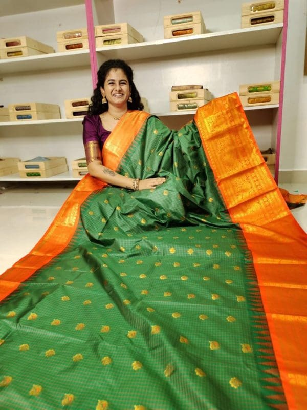 premium gadwal silk saree