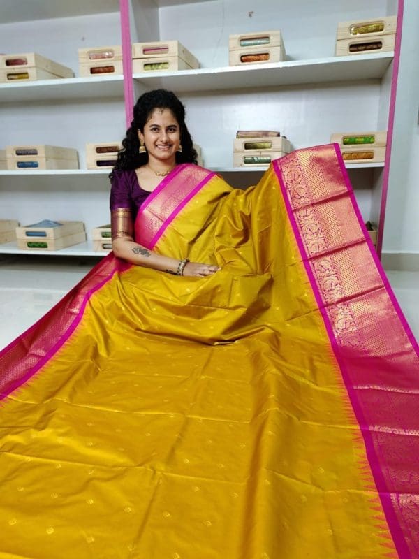 premium gadwal silk saree