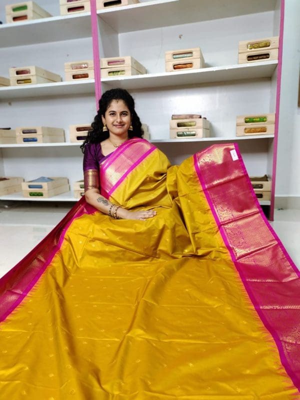 premium gadwal silk saree