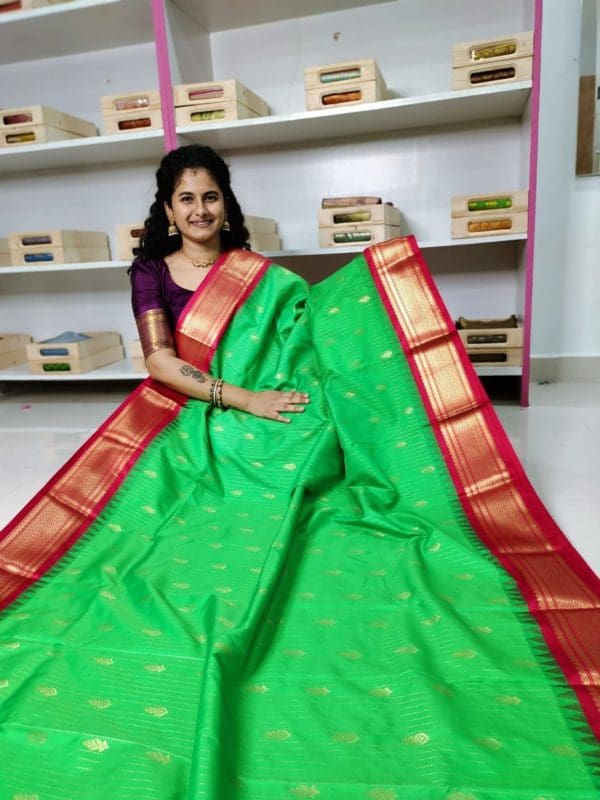 premium gadwal silk saree